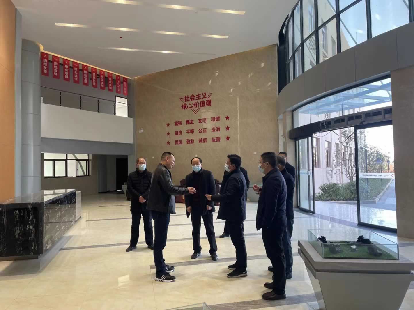 Municipal leaders inspected Woller