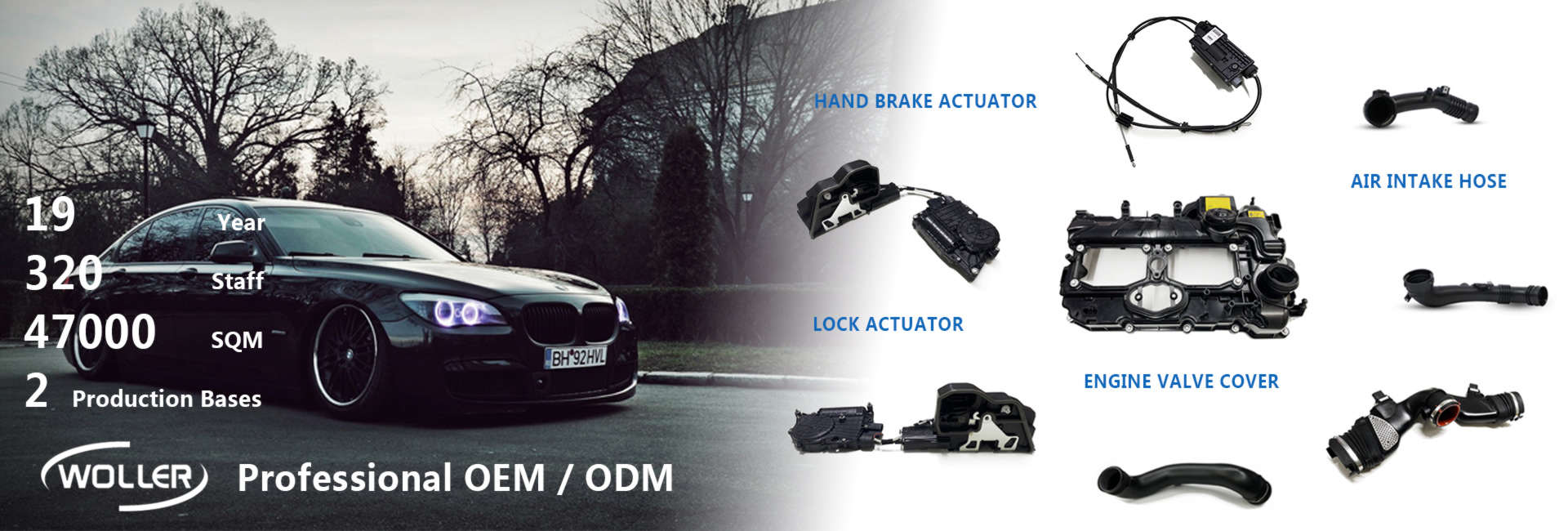 Engine Valve Cover, Air Intake Hose, Auto Lock Actuator Manufacturer